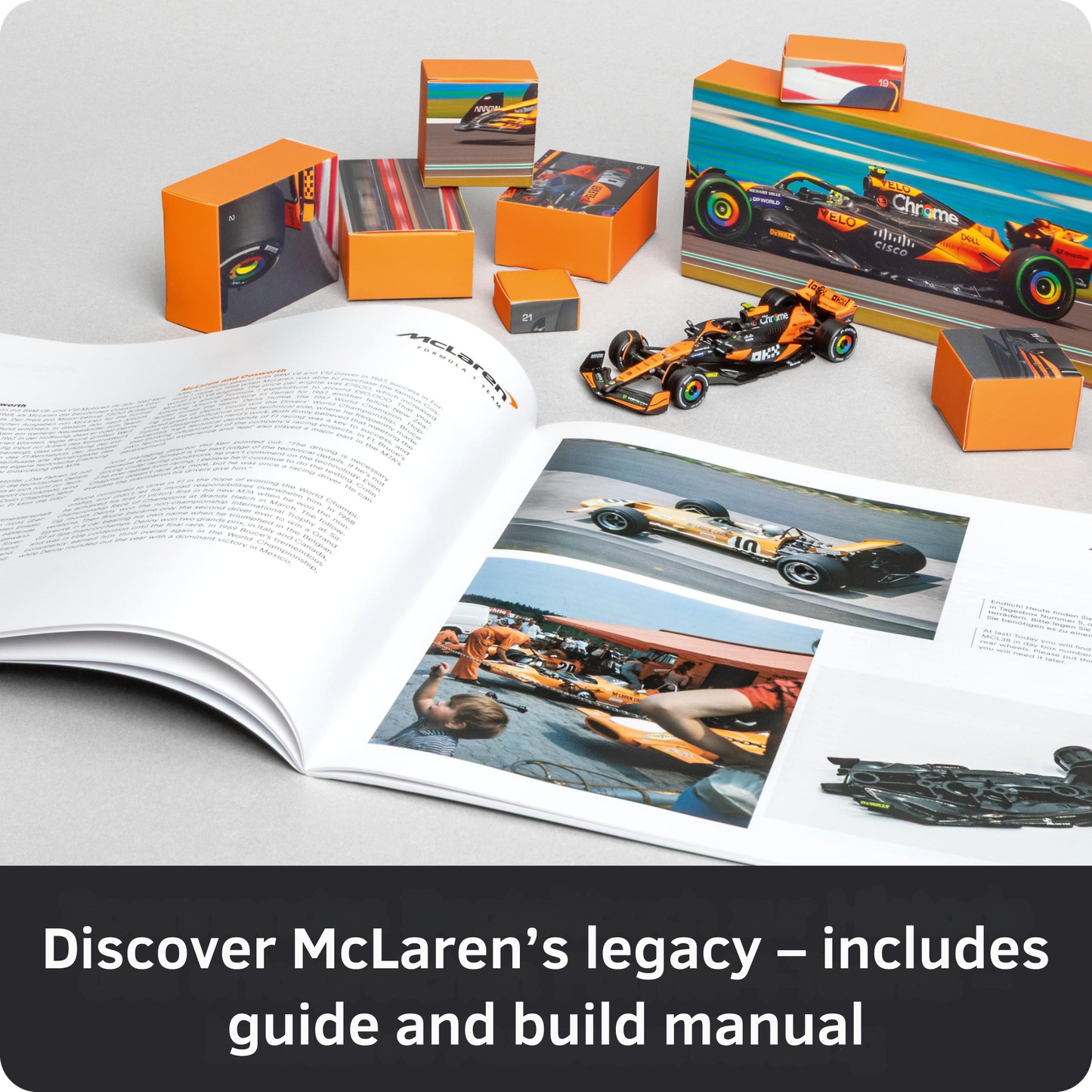 McLaren MCL38 Advent Calendar 1:43